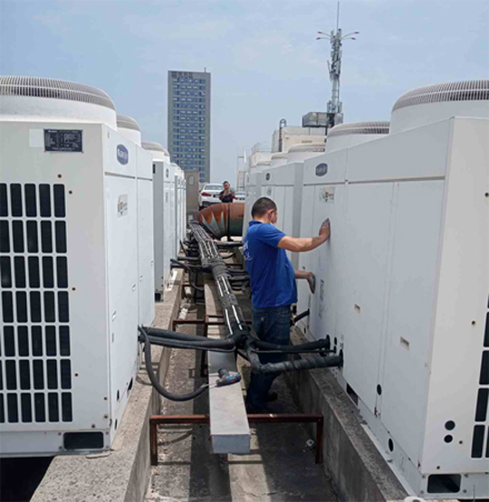 错那中央空调制热和不制冷系统维修方法